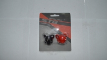 Фонари комплект STG -TL8005 силикон.черепа, код 88377