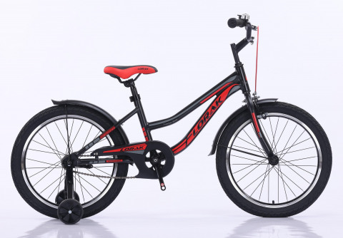 Lorak Junior 20 Boy Матовый Чёрный/Красный