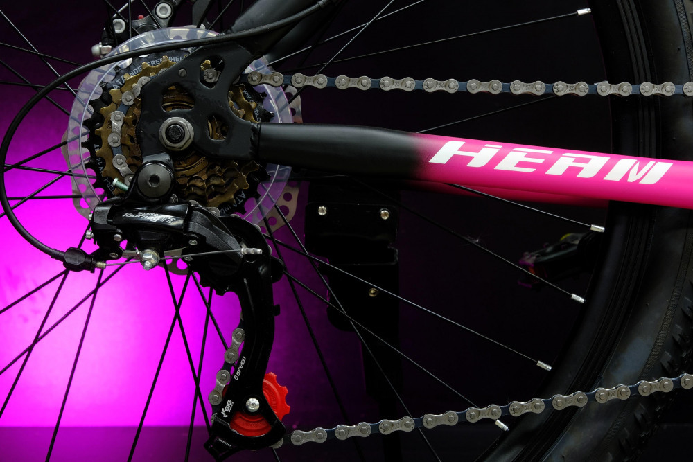 Heam FOX 26 Girl Чёрно/Розовый рама 15 (на рост 141-160)