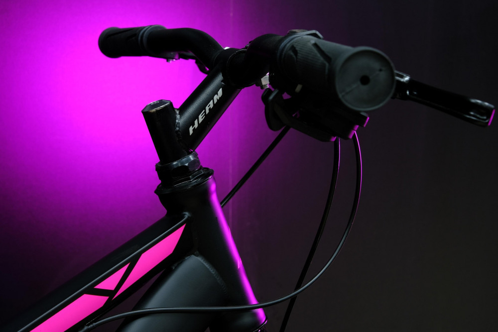 Heam FOX 26 Girl Чёрно/Розовый рама 15 (на рост 141-160)