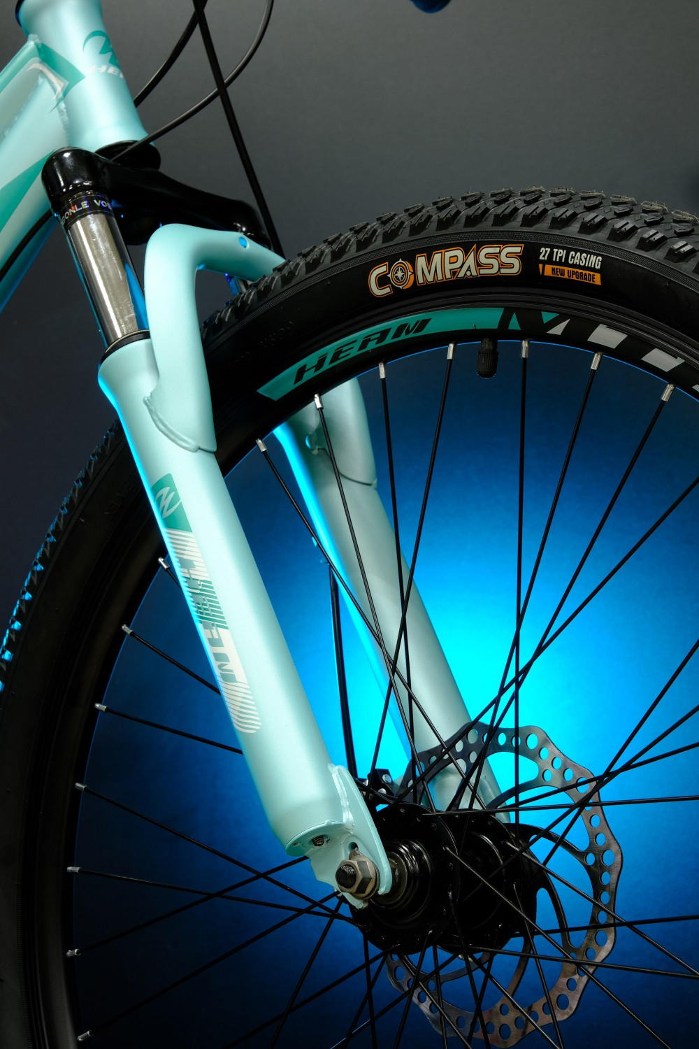 HEAM MATRIX 26 GIRL DISK Матовый Голубой рама 17 (на рост 155-173)