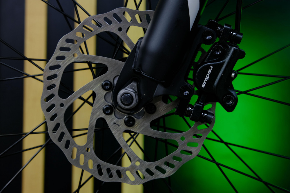 LORAK RACE 27,5 HD Матовый Чёрный/Зелёный